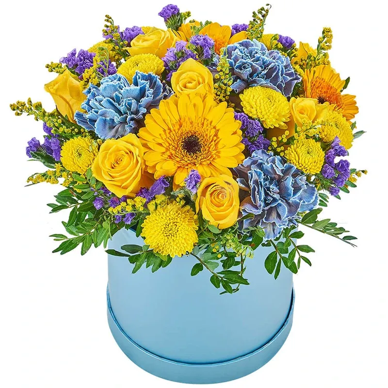 Цветы в коробке Жасмин